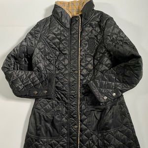 Diamond Quilted Burberry Coat